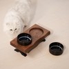 CHEERHOME PETS Raised Cat Ceramic Bowls for Small and Medium