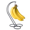 Banana Hanger, Banana Holder, Banana Stand, Grape Hanger Black (Black 1)
