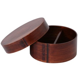 Iris Plaza Bento Box Brown 15.5 X 16 X 9 bdhx031 a