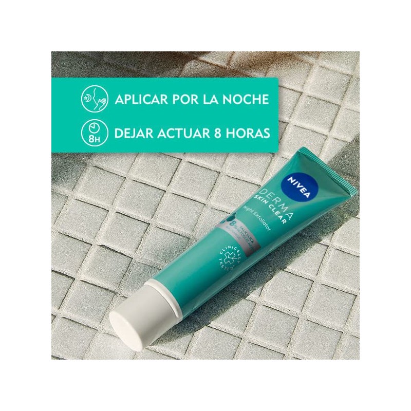 Derma Salicylic & Glycolic Acid Night Exfoliating Scrub 40 ml