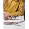 Papo Wild Animal Kingdom Figure, Grey Wolf