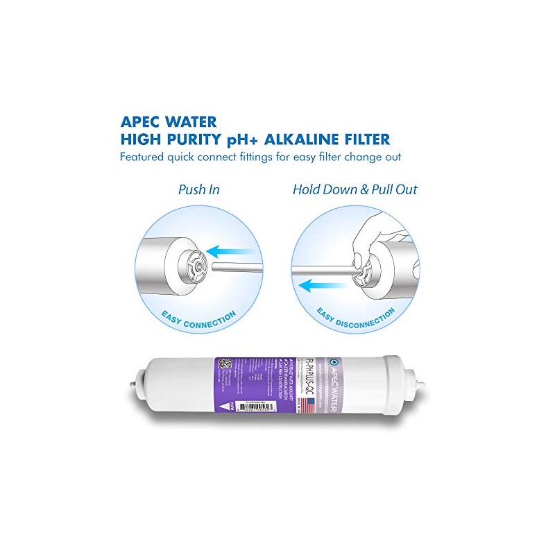 APEC Water Systems PHPLUSKIT-14 US MADE 10" Alkaline High Purity