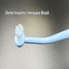 HRASY Orthodontic Toothbrush Small Tuft Toothbrush Tiny Compact Interspace Brush