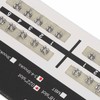 Teeth Edgewise Brackets 0.022in Slot 345 Hooks Rustproof Mini Metal