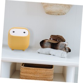 COLLBATH Compact Mini Trash Can Desktop Wastepaper Basket Narrow Rubbish Bin for Home Office