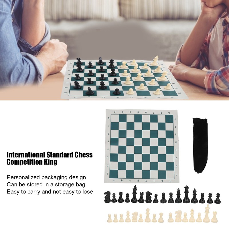 International Standard Chess Game Set Competition Large Plastic Chess Set
