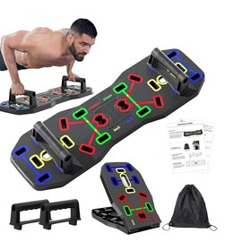 Push Up Board for Men & Women, Multi-Functional Push Up Board, Fitness Strength & Exercise Training Equipment for Home Workout, push-up stand - Specification: P1-Push up board