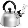 Whistling Tea Kettle for Stove Top, 2L Stainless Steel Teapot