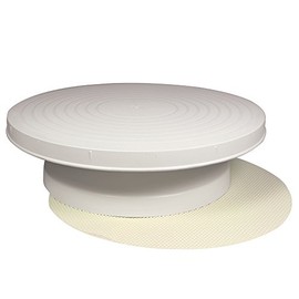 PME Baker's/Confectioner's Turntable 31 x 8 cm, White, 31.5 x 31.5 x 8 cm