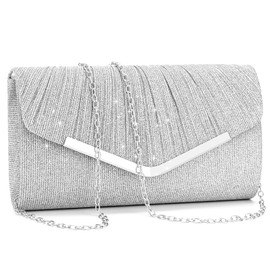 PLGYLG Clutch Purses for Women Evening Bag Shoulder Handbags Crossbody Bag for Wedding Cocktail Prom Party