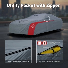 DaShield Ultimum Lite Waterproof Car Cover for 1997-2000 Volvo S70 Sedan