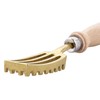 Fish Scaler- Easily Remove Fish Scales - Brass - Wooden