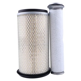 NETYANPI Inner Outer Air Filter Set 3824032M1 1805045M1 1688092M2 1670260M1 Compatible with Massey Ferguson 20B 20D 20E 20F 230 240 250 30E Tractors