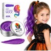 Cera Para Pintar Cabello, Tinte Temporal Para Cabello (Morado)