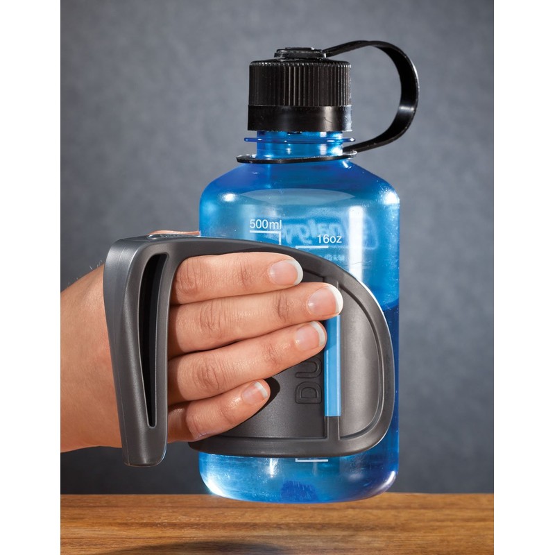 HealthSmart DUO Beverage Grip Handle for Mugs, Glasses and Bottles,