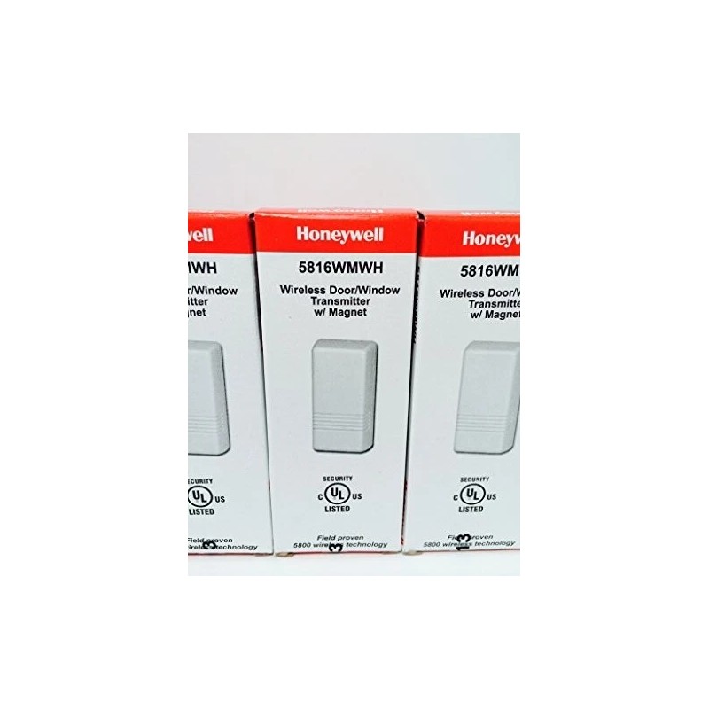 Honeywell 5816WMWH Door/Window Transmitter - White (3) Pack
