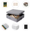 Hercugifts Linen Scrapbook Storage Box Photo Storage Boxes,15 '' x