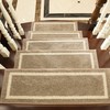COSY HOMEER Soft Stair Treads Non-Slip Carpet Mat 28inX9in Indoor