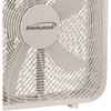 Brentwood Kool Zone Box Fan, 3-Speed 20-inch, White