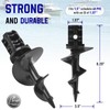 Touri 2 Pack Dock Sand Auger for Making PVC Tubing