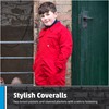 Blue Castle 333/RY-28 earaway Junior Coverall Boilersuit - Blue, 7-8