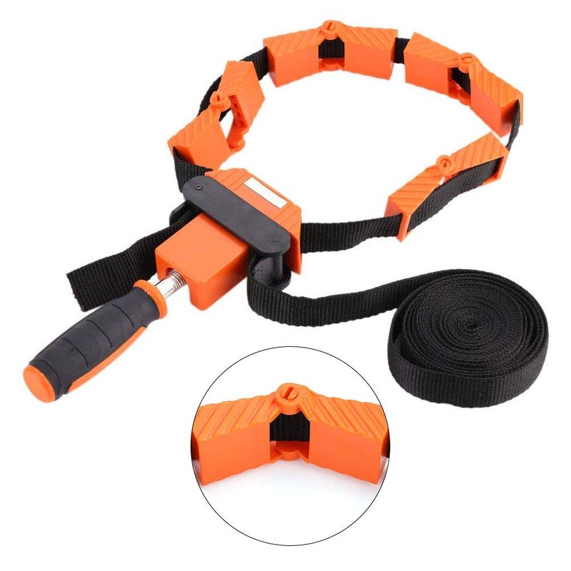 Nylon Woodworking Frame Band Strap Clamp Holder, Multifunction Binding Belt