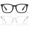 Cyxus Blue Light Blocking Glasses Square Computer Eyewear Clear Lens
