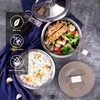 GOLDEN KEY 120 oz Stainless Steel Stackable Lunch Box for