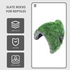 Mipcase Tortoise Hiding from House Reptile Rock Cave Axolotl Tank