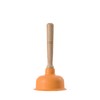 Buffalo - Premium Orange Cup Drain Plunger - Heavy Duty