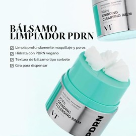VT PDRN Grinding Cleansing Balm 50ml - Bálsamo Limpiador Suave e Hidratante con PDRN Vegano, Centella Asiática y Ceramidas