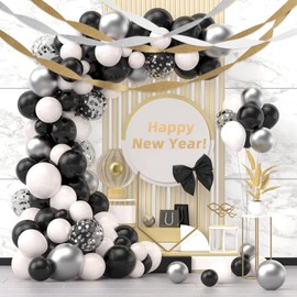 PIGETALE Crepe Paper Streamers 4 Rolls 328ft, Pack of Metallic Gold Party Streamers for Birthday Party Decorations Wedding Bridla Baby Shower Graduation Hanging Banner Decor (1.8Inch x 82Ft/Roll)