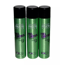 Garnier LOT(3) GARNIER FRUCTIS STYLE FULL CONTROL HAIRSPRAY #4 HOLD 8.25 FL OZ- Lot of 3
