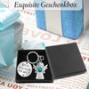 YnewL Best Colleague Keyring Guardian Angel Lucky Charm Matte with