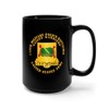 Black Mug 15oz - Army - 716th Military Police Battalion