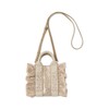 Snidel SWGB252631 Ruffle Logo Mini Bag, GLD