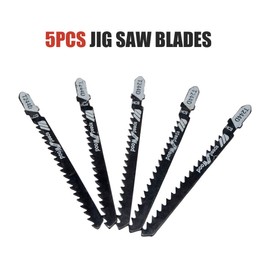 Lame per seghetto alternativo 5 pz T244D t-shank Jig sega universale Jig assortimento di lame da taglio per metallo legno PVC e più – compatibile con Bosch, Hitachi, Festool ecc