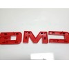 GMC 2PC Front Rear Red Black Emblem 2019-2024 GMC Sierra