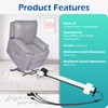 Okin Motor Model JLDQ-18 & JLDQ.18.134.329Z02 for Power Recliner Bed