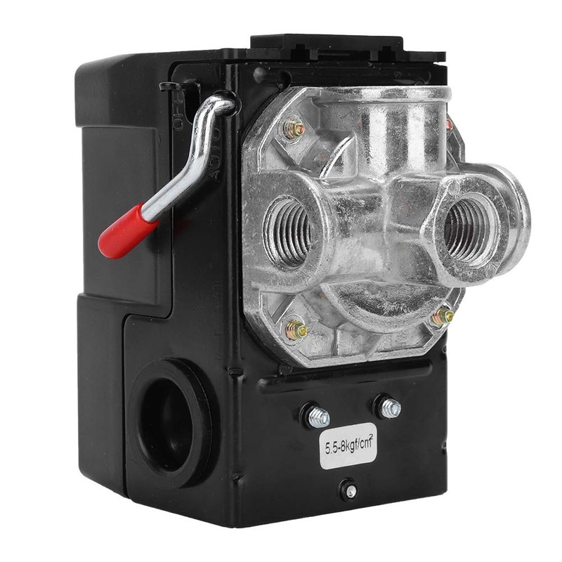 Válvula Reguladora de Presión Automática 4 Puertos G1/4 75-120 psi