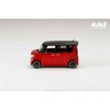 1/43 Honda N-BOX CUSTOM Premium Crystal Red Metallic & Black