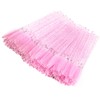 BTYMS 100 Pieces Disposable Lash Wands Eyelash Brushes with Crystal