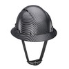 Acerpal Full Brim Vented Grey Silver Classic Carbon Fiber Design