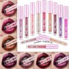Set De Pintalabios Líquidos, Caja De Regalo, Incoloro Lip Gl