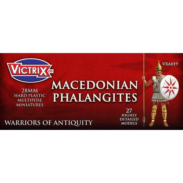 Victrix - Macedonian Phalangites (27) (28 mm scale) (Warriors of