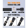 Taiidaues 10AN Push Lock Hose Fitting End 90 Degree Elbow