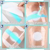 Nuanchu 48 Pack Sensor Covers Compatible with Freestyle Libre 1/2/3,Waterproof