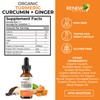 Renew Actives Turmeric Liquid Extract with Ginger & Lemon Oil