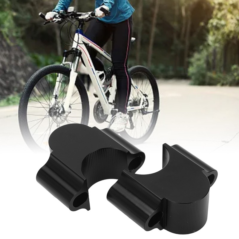 28mm Motorcycle Handlebar Riser Clamp Universal 30mm Height Mount Clamp