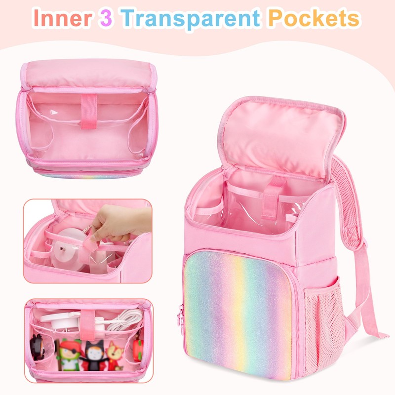 LoDrid Backpack Compatible with Tonie, Portable Bag for Audio Player